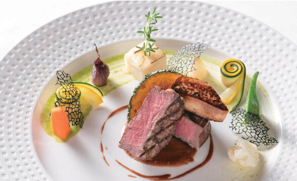 静岡県 ラ・アヴェニール 2名様 ディナーコース